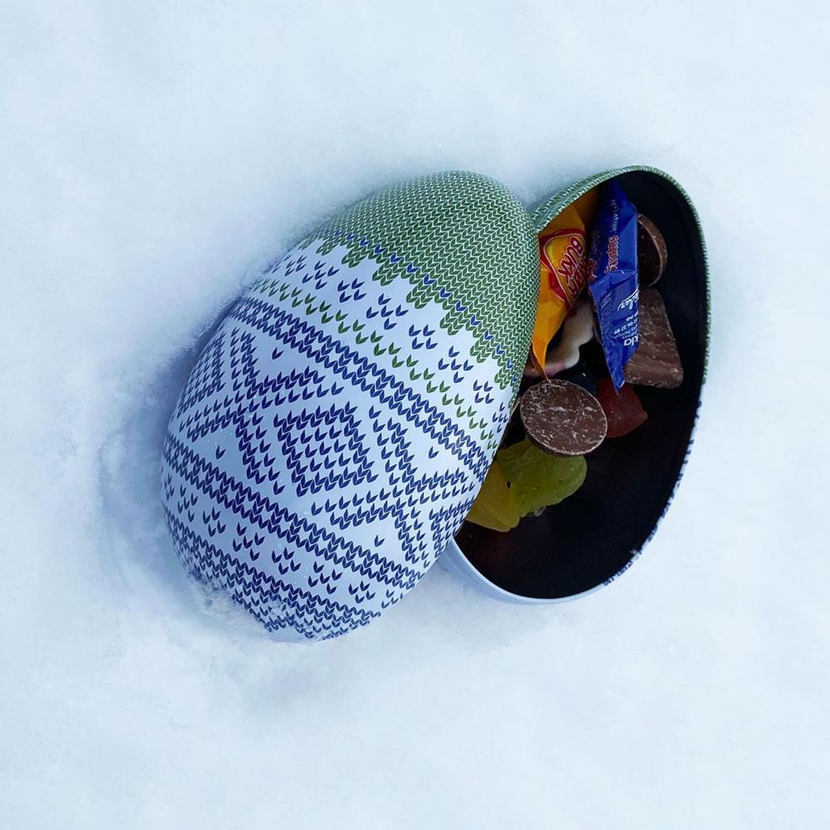Marius påskeegg - Grønn