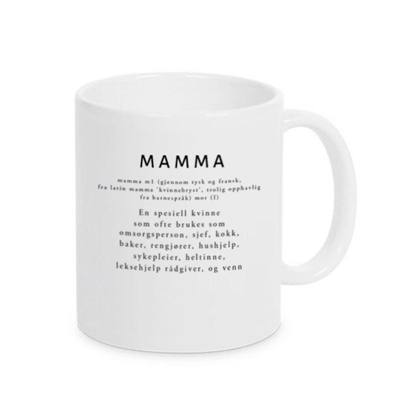 Kopp Ordbok MAMMA