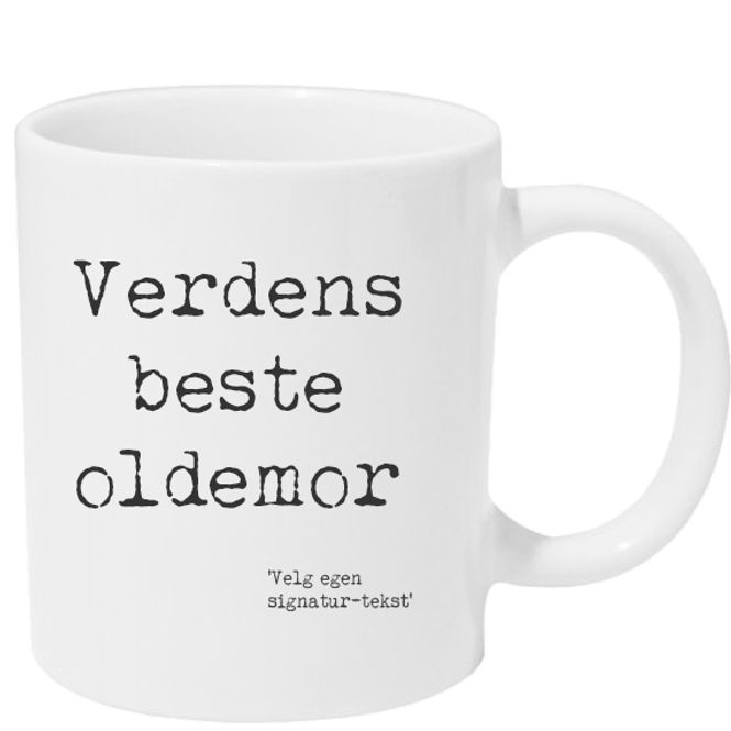 Hovedbilde Kopp Verdens beste oldemor