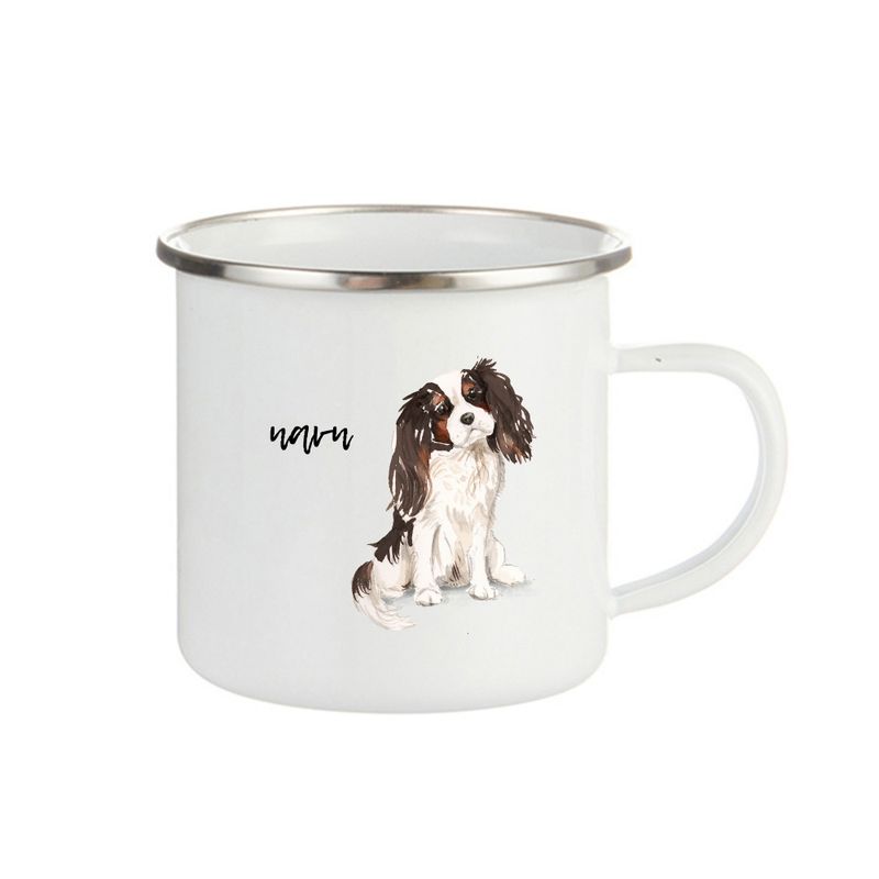 kopp Cavalier king charles spaniel mørk