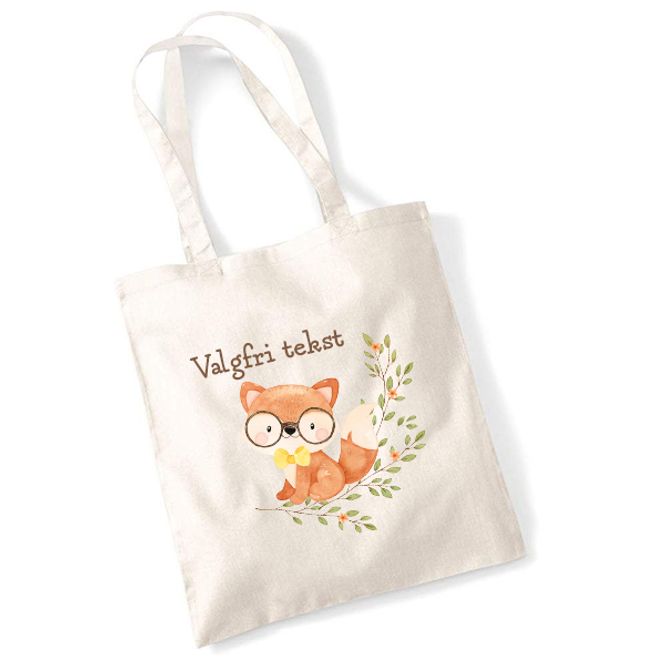 Hovedbilde Totebag Skogsdyr Rev