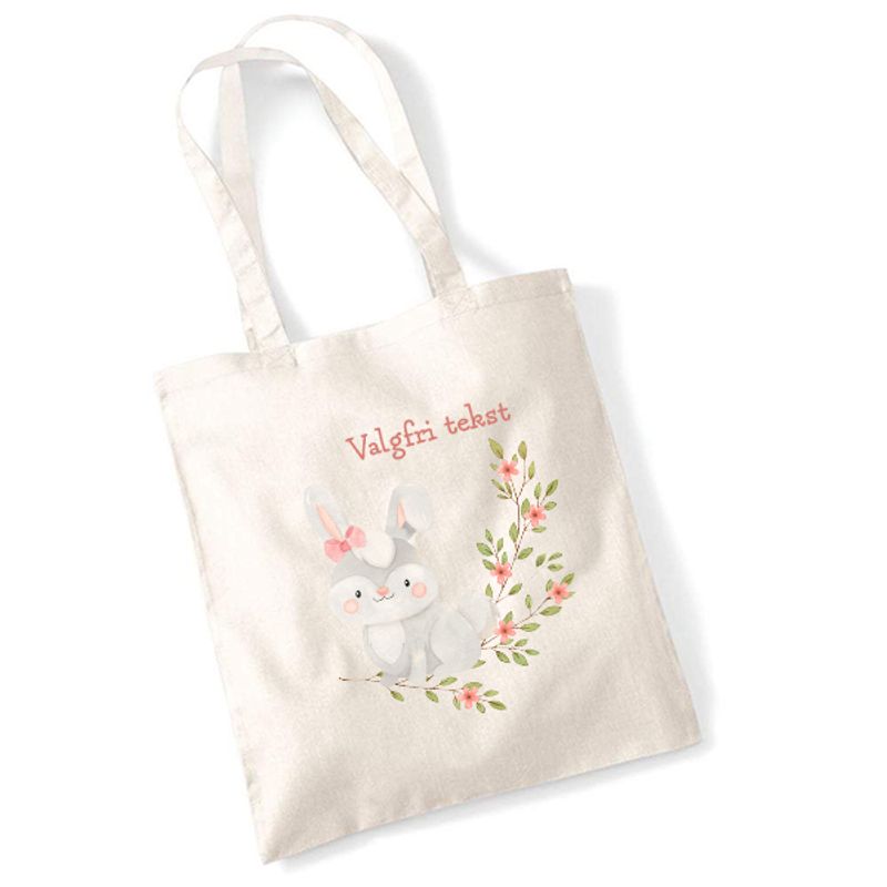 Totebag Skogsdyr Kanin